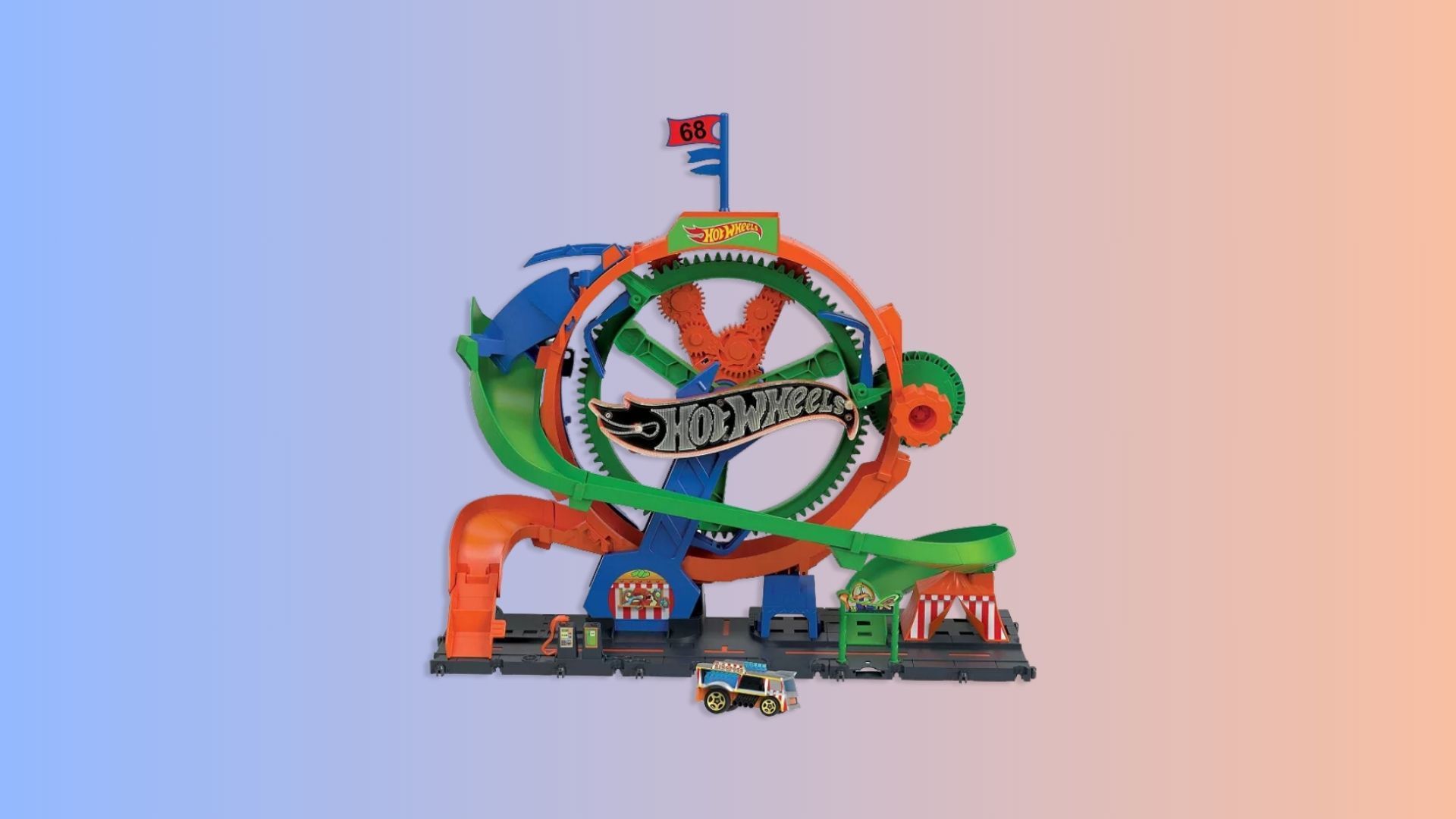 Hot Wheels City Ferris Wheel Whirl Playset (Image via Kohl&#039;s)