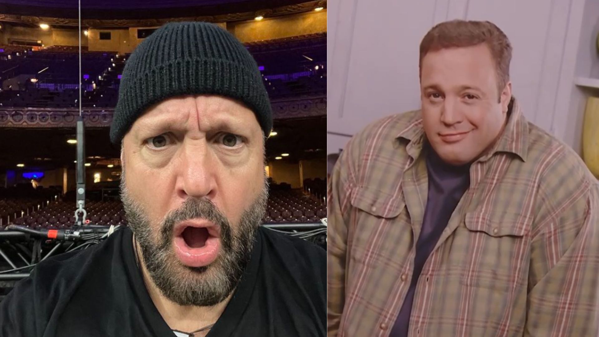 Kevin James (Images via Instagram/ @kevinjamesofficial)