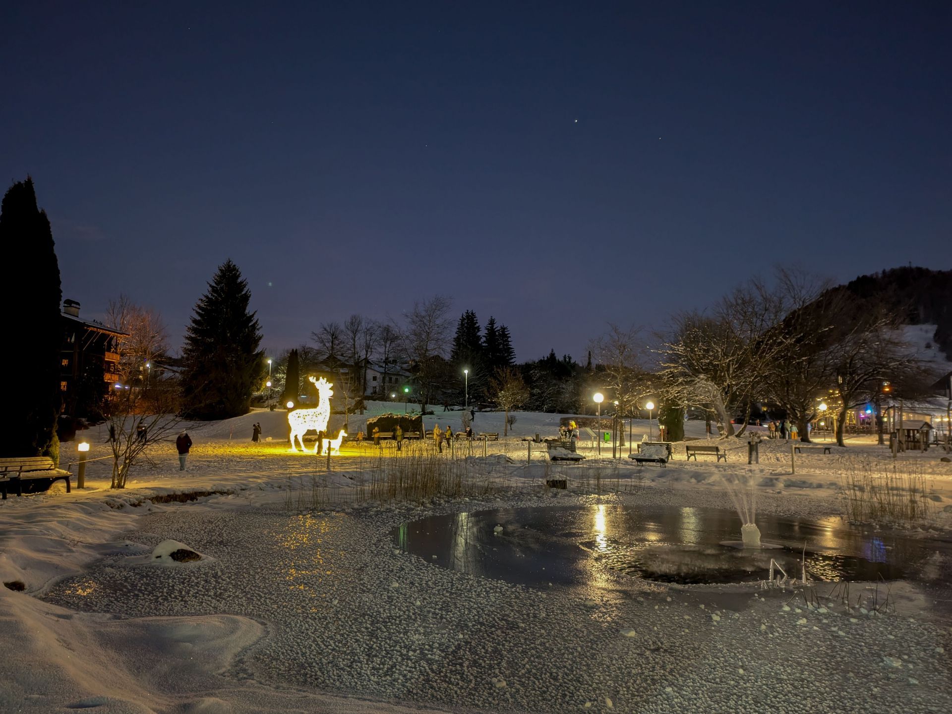 Bavarian Winter Magic Festival In Oberstaufen - Source: Getty