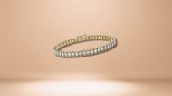Macy’s Diamond Bracelet in 10k Gold (Image via Macy’s)