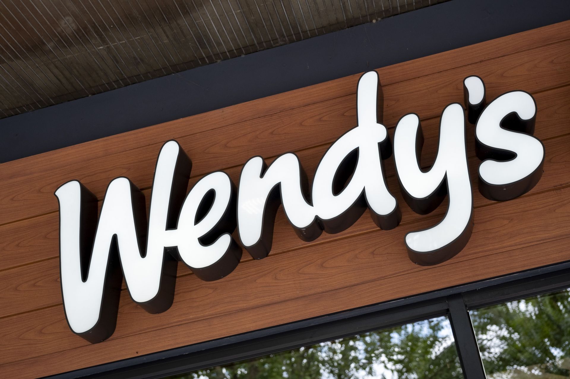 Sign For Fast Food Brand Wendy&#039;s - Source: Getty