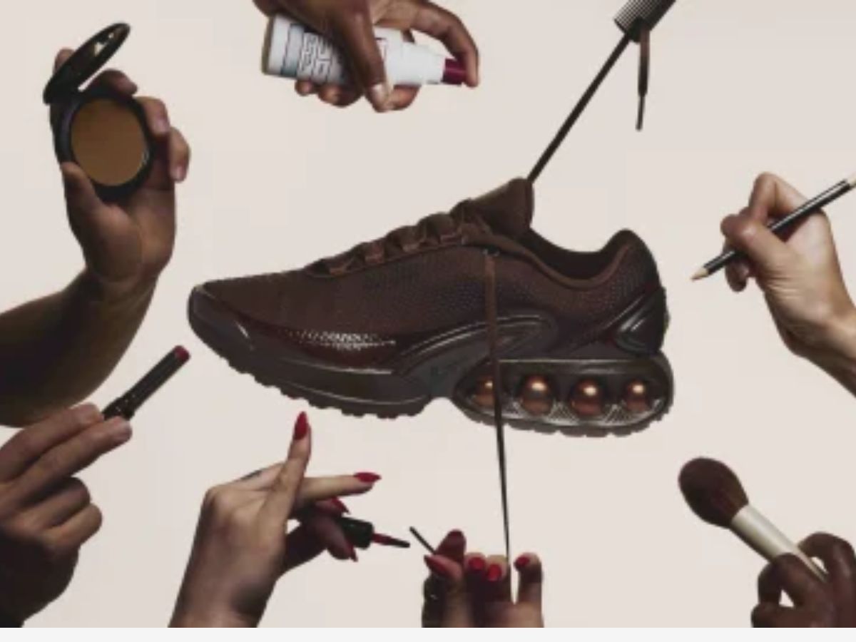 Nike x Isamaya Ffrench Air Max (Image via Nike)