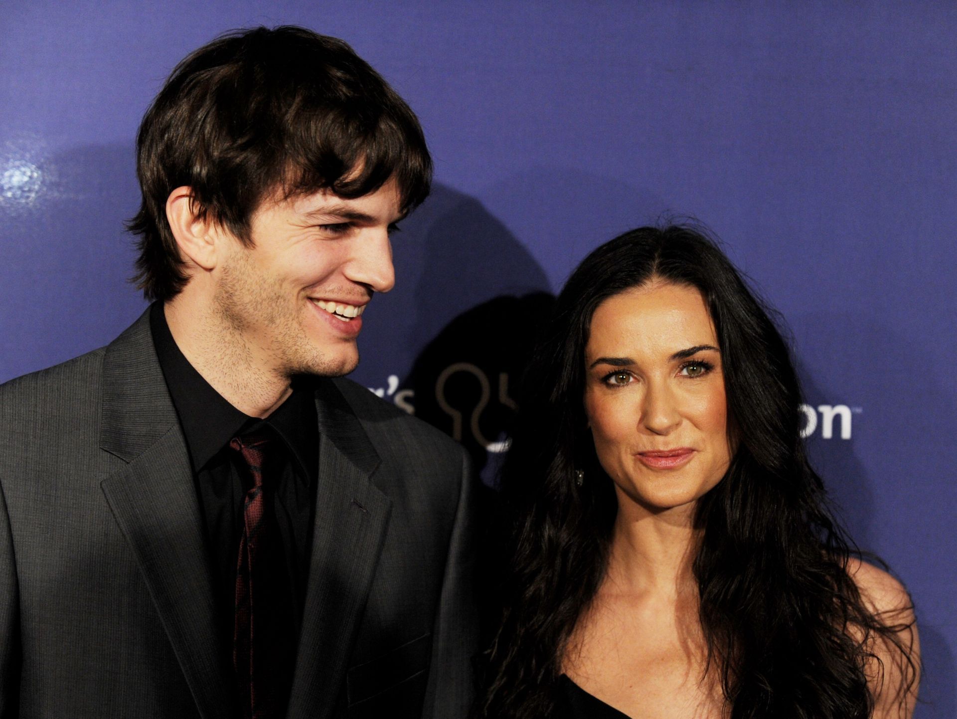 Ashton Kutcher and Demi Moore (Photo by Kevin Winter/Getty Images)