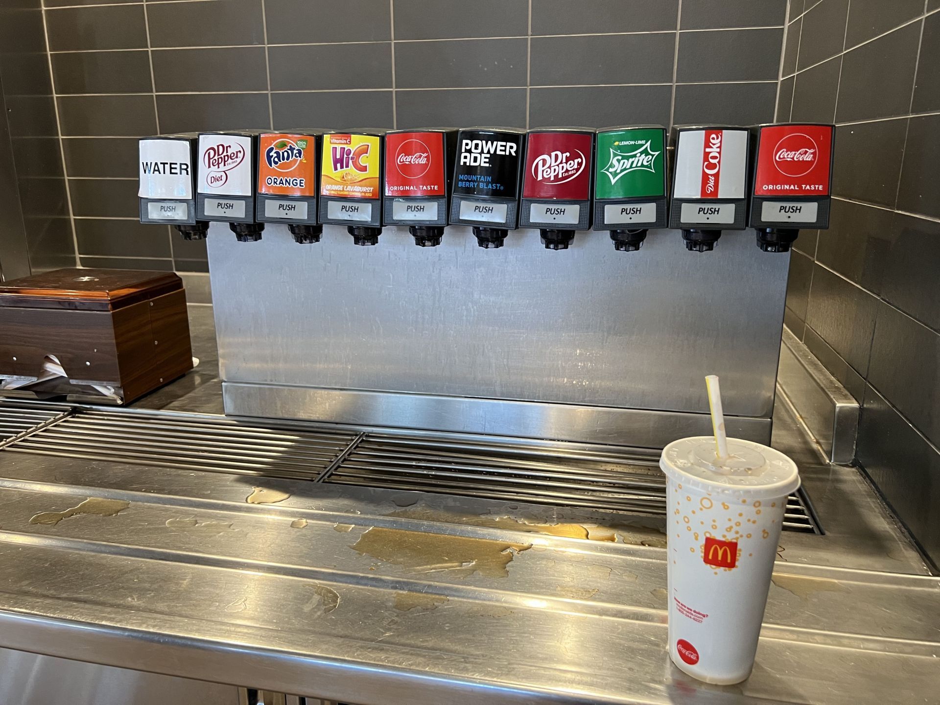 Mcdonalds Soda Fountain - Source: Getty