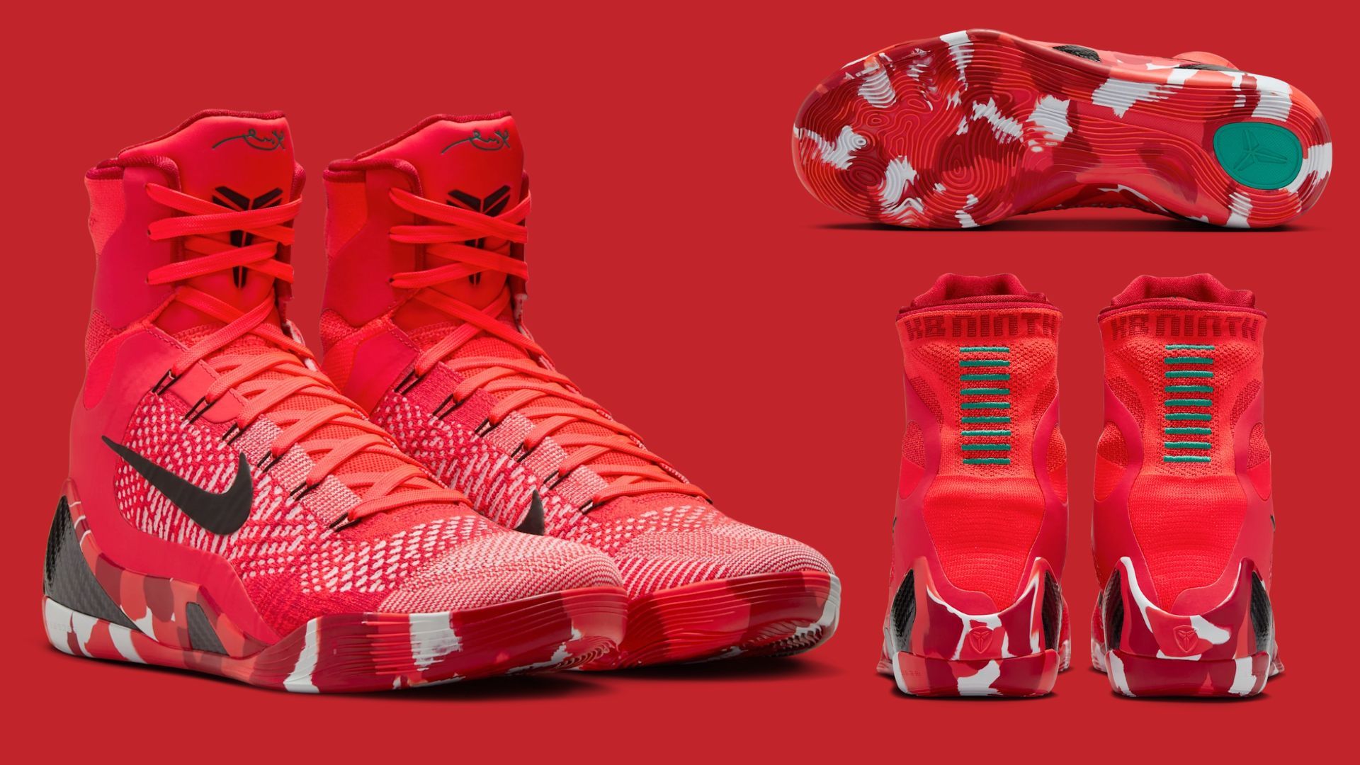 High top red kobes online