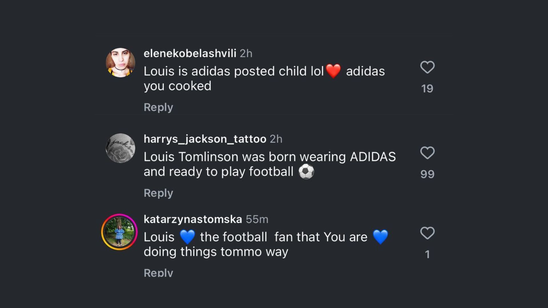 Netizens react to Tomlinson on the Under The Tongue documentary (Image via Instagram/@adidasfootball)