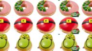 Merry Grinchmas Doughnut Collection (Image via Krispy Kreme)