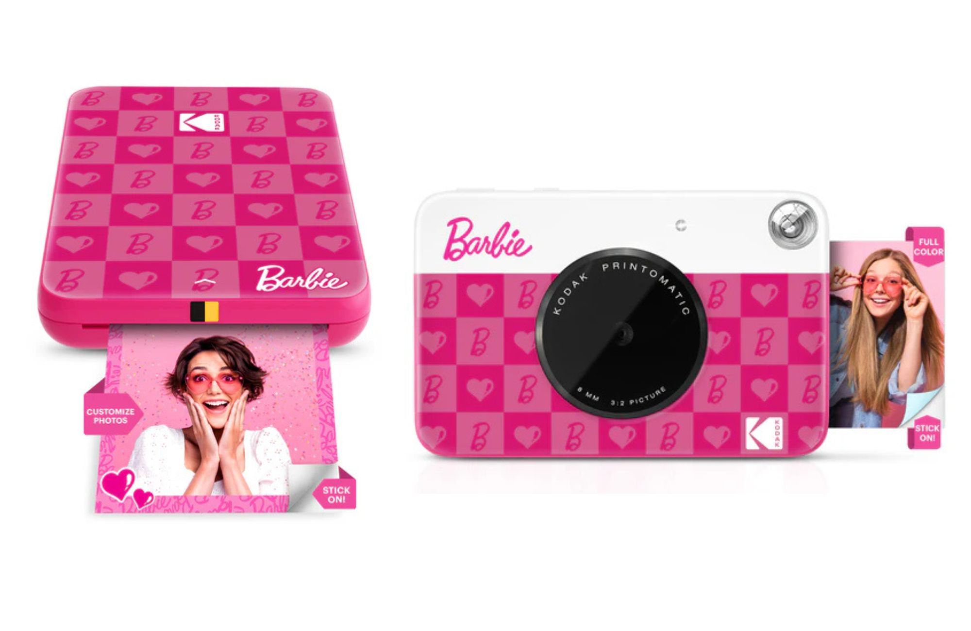 Barbie x Kodak printer and camera (Image via Kodak)