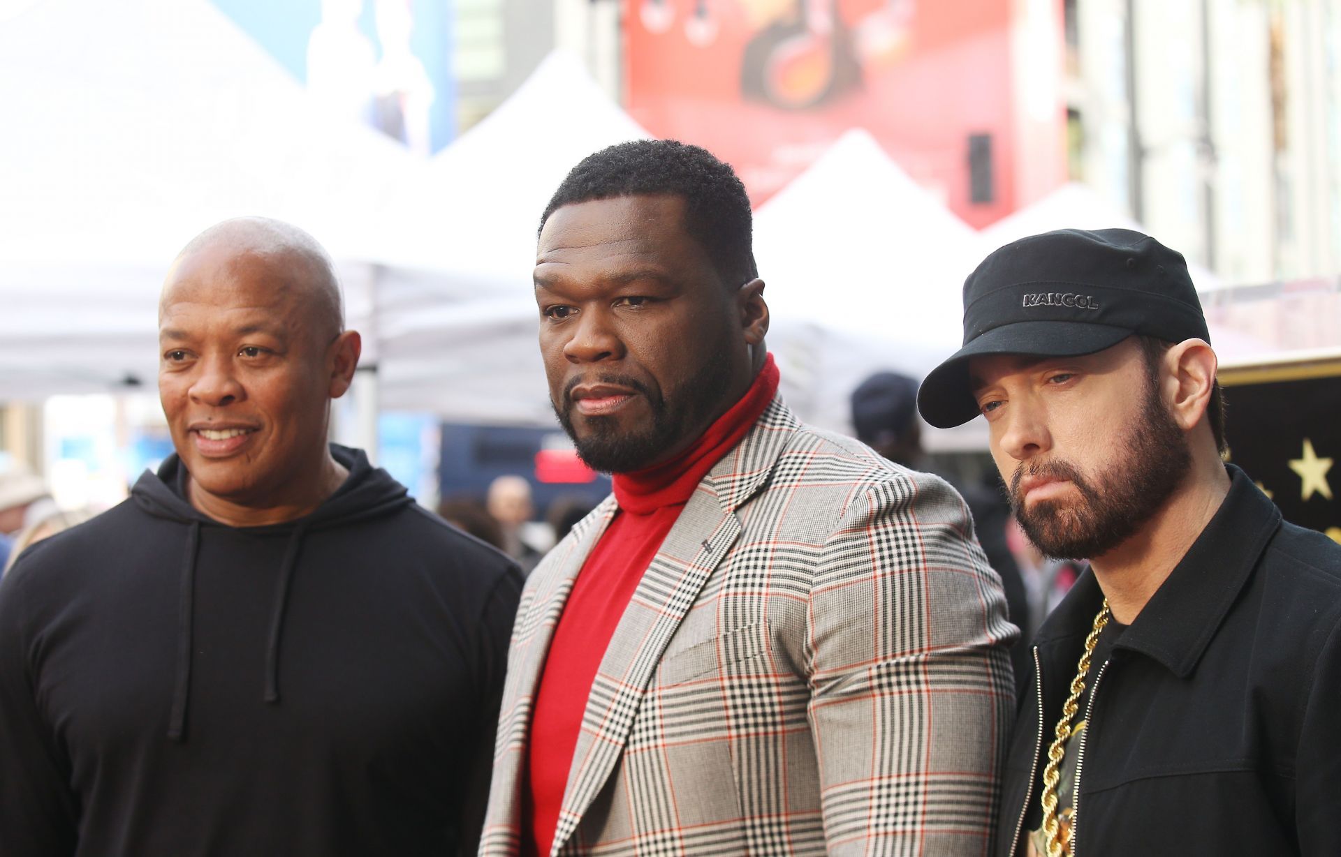 Curtis &quot;50 Cent&quot; Jackson Is Honored With A Star On The Hollywood Walk Of Fame (Image via Getty)