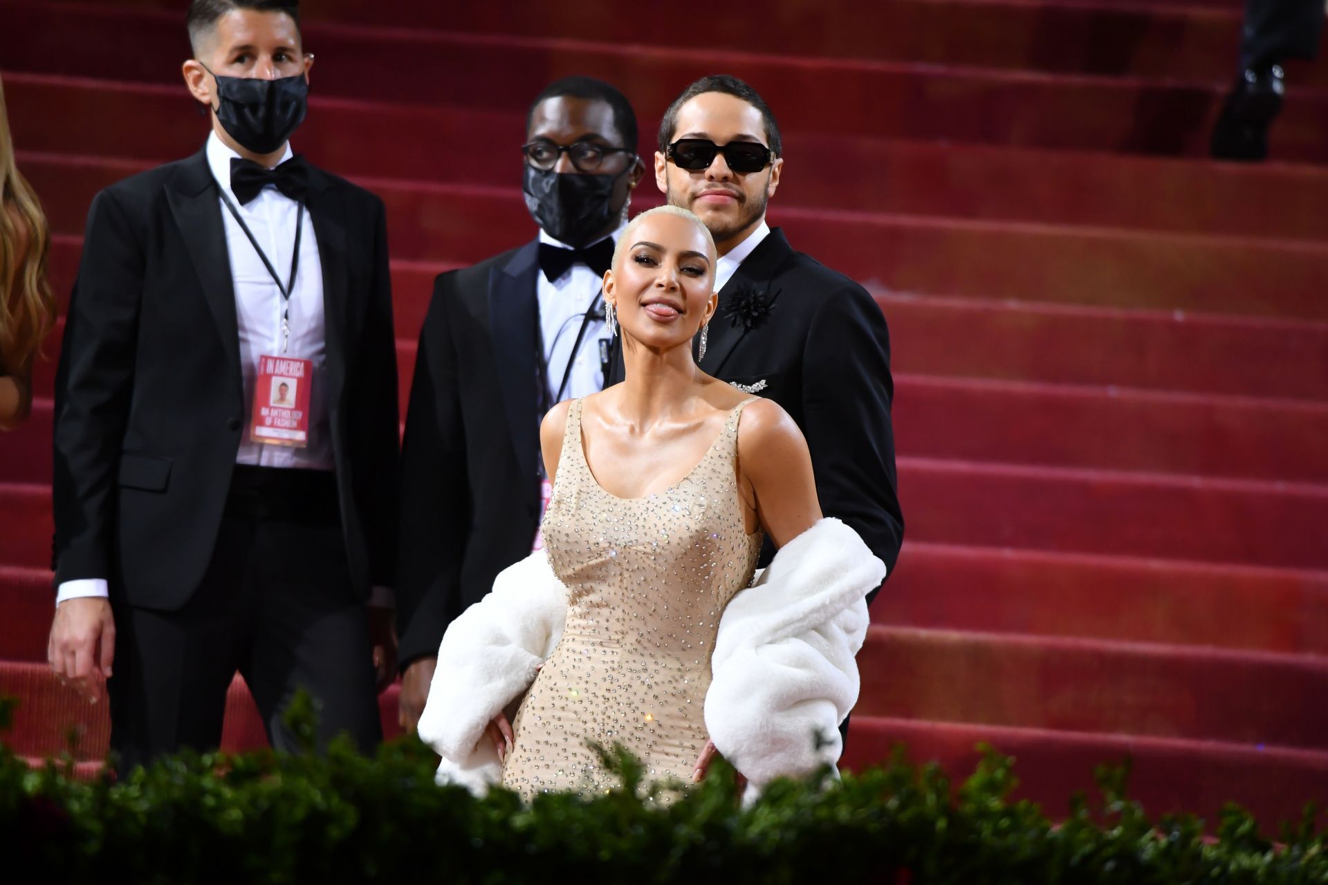 Kim Kardashian and Pete Davidson - Source: Getty