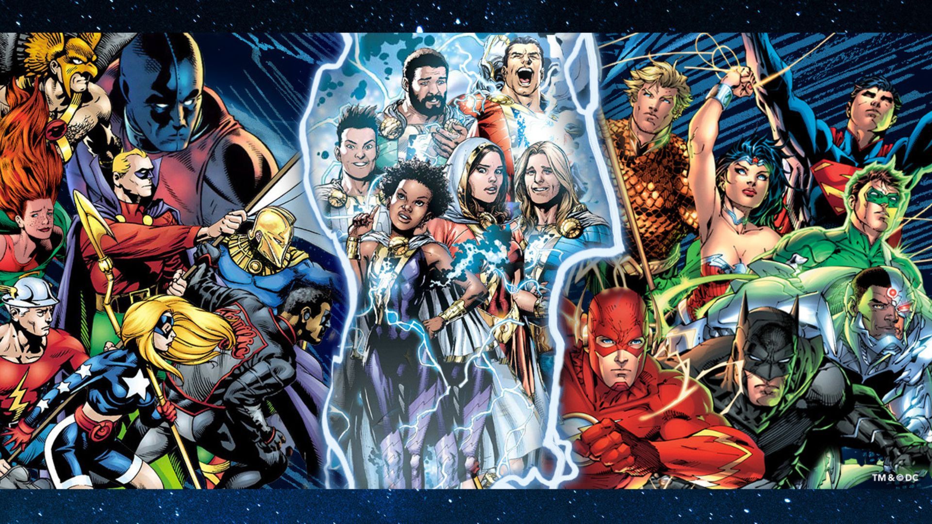 Legends across the DC Universe | Image Source: DC Comics