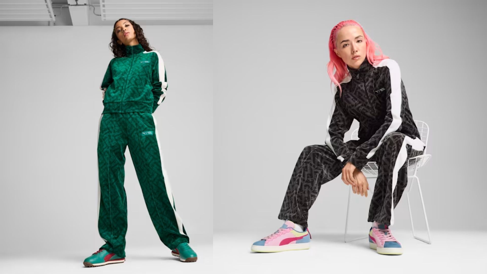 Squid Game x PUMA tracksuits (Image via PUMA)