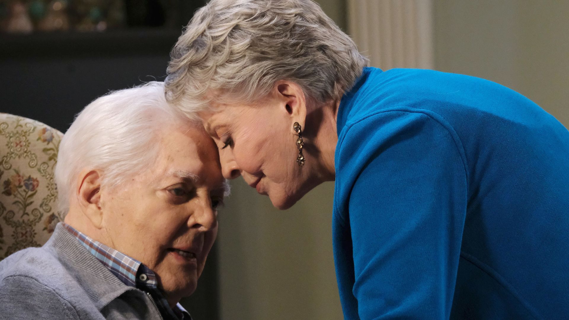 Bill and Susan Seaforth Hayes&#039; final scene together that aired in July | Image Source: JPI Studios