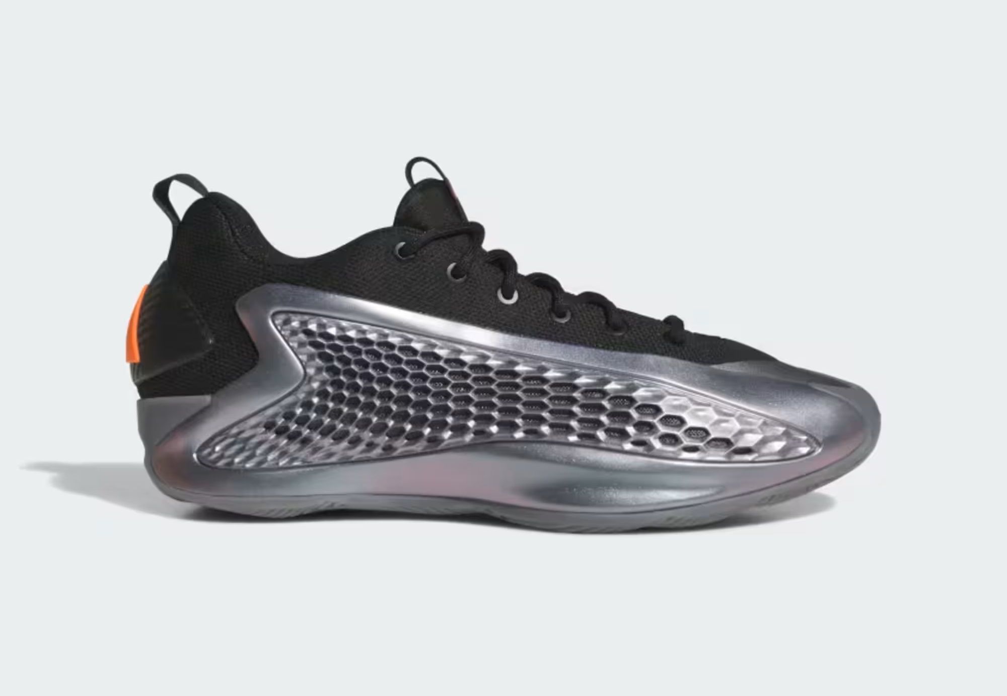 Anthony Edwards 1 Low Iron Metallic Basketball Shoes (Image via Adidas)