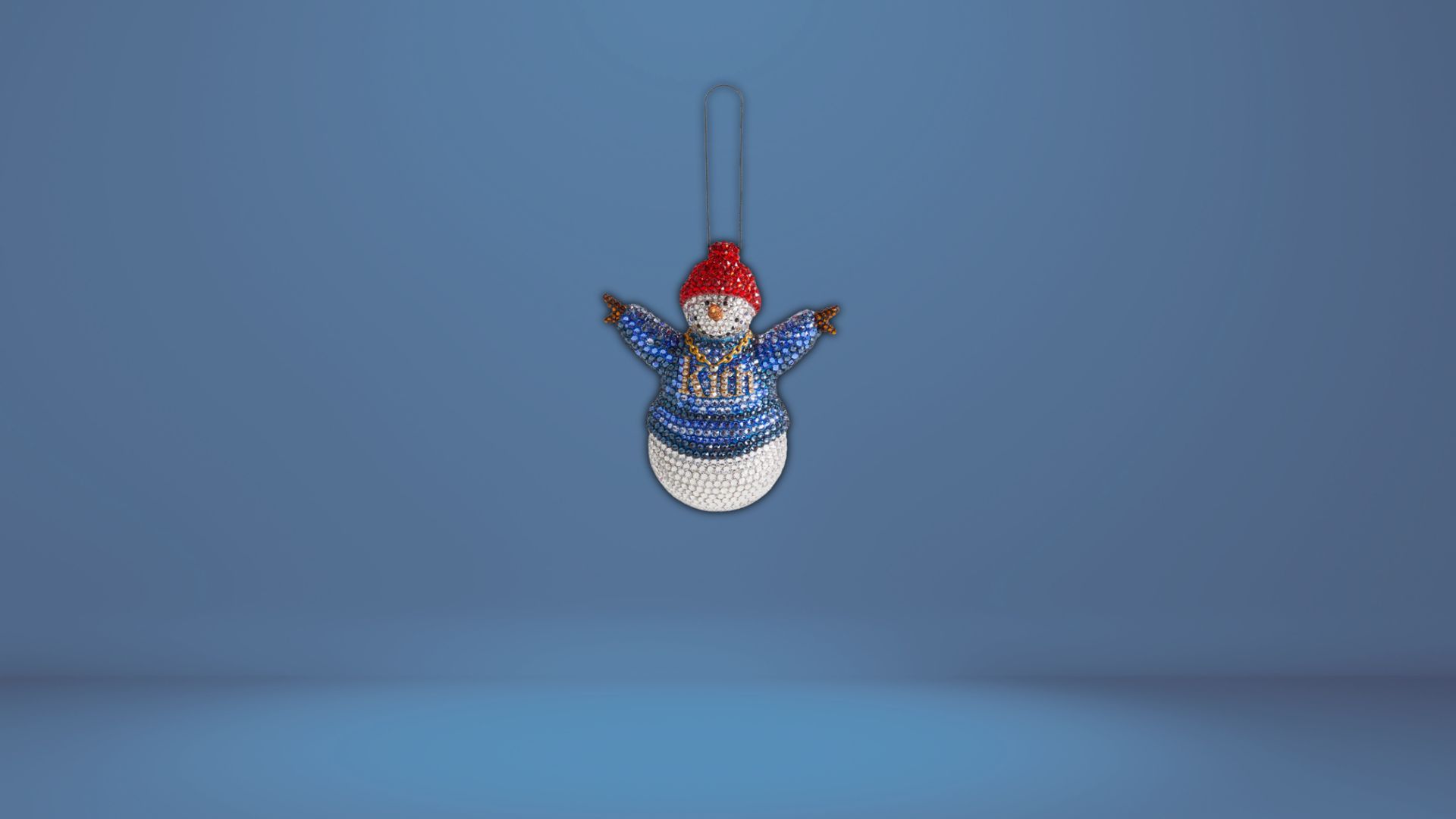 Kithmas Snowman Ornament with Swarovski Crystals (Image via Kith)