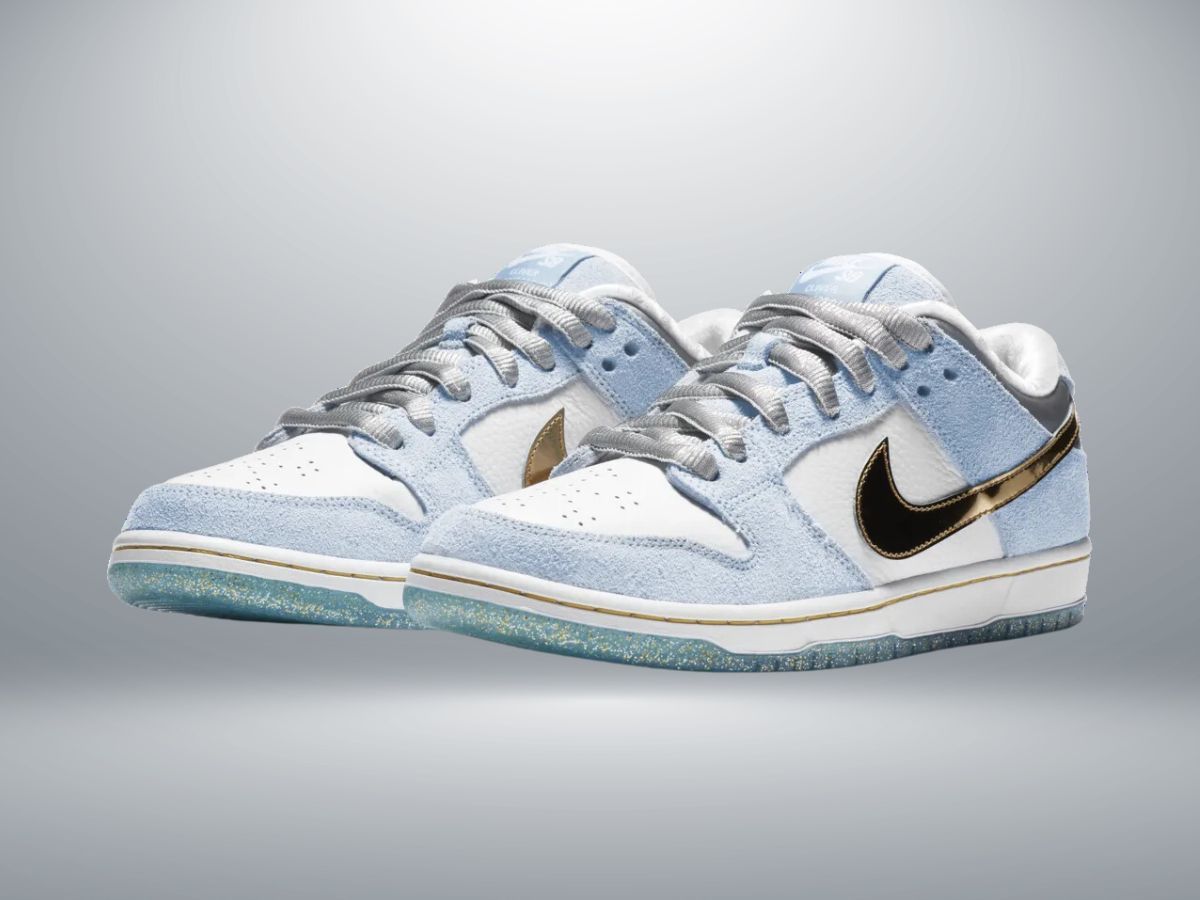 Sean Cliver x Nike SB Dunk Low &quot;Holiday Special&quot; (Image via Nike)