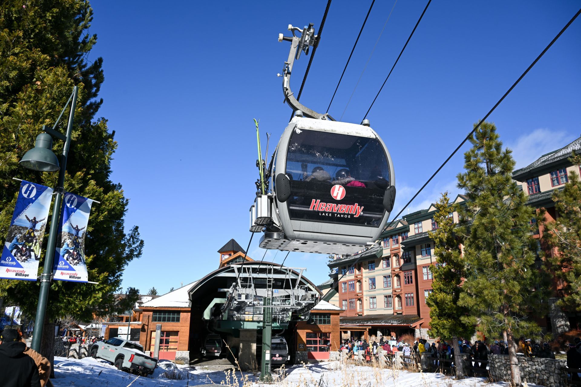 Winter in Lake Tahoe of Sierra Nevada, California - Source: Getty