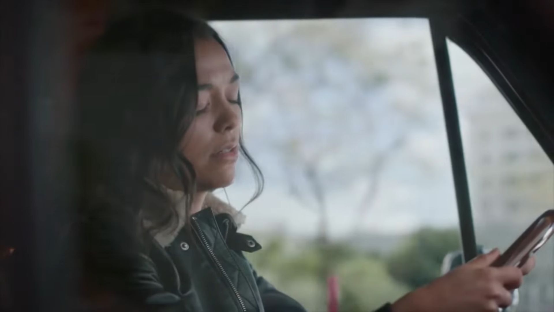 Dr. Yasuda was sleepy as she drove (Image via Hulu)