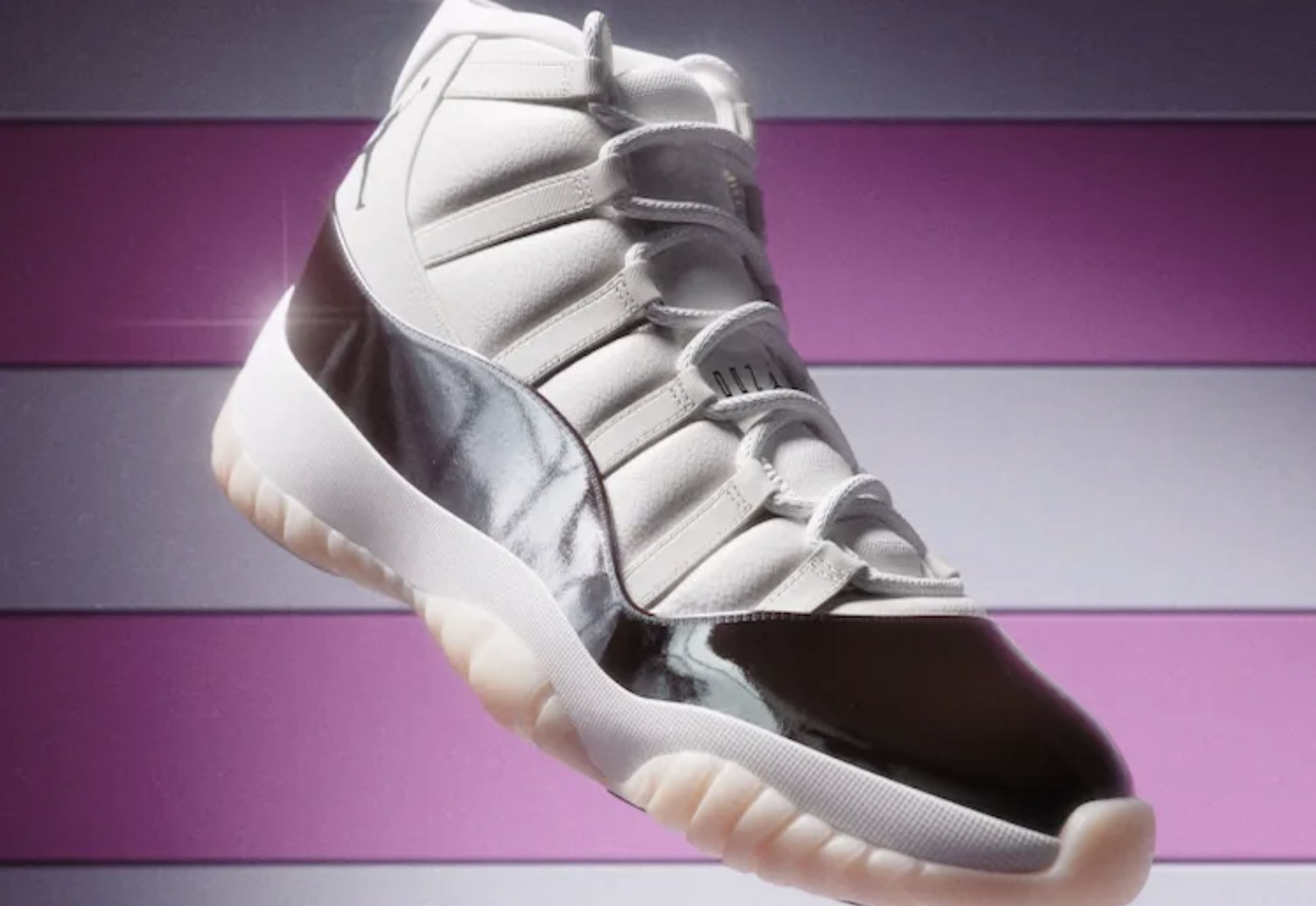 Women&#039;s Air Jordan 11 Neapolitan (Image via Nike)