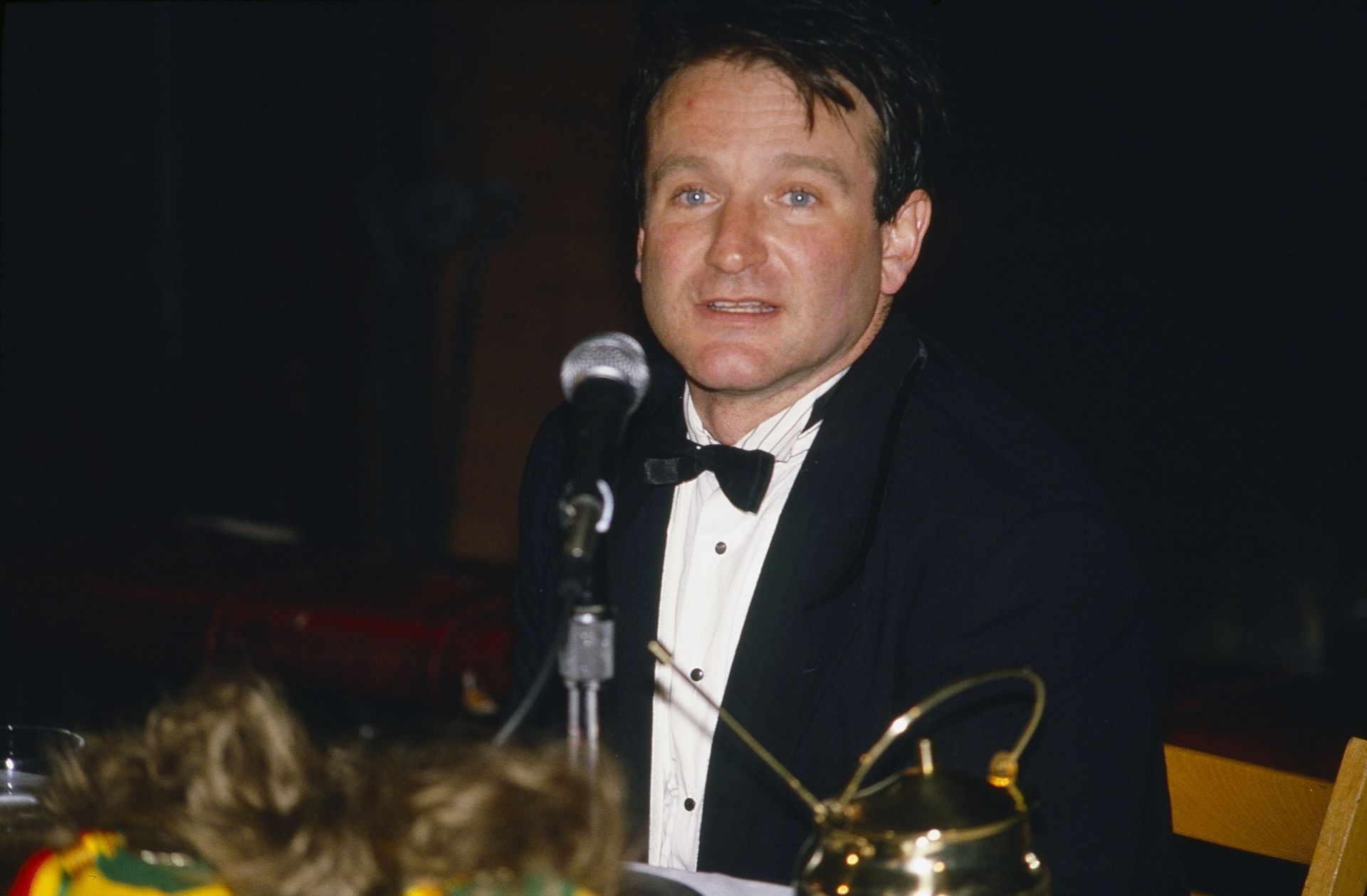 Robin Williams Accepts Hasty Pudding Award - Source: Getty