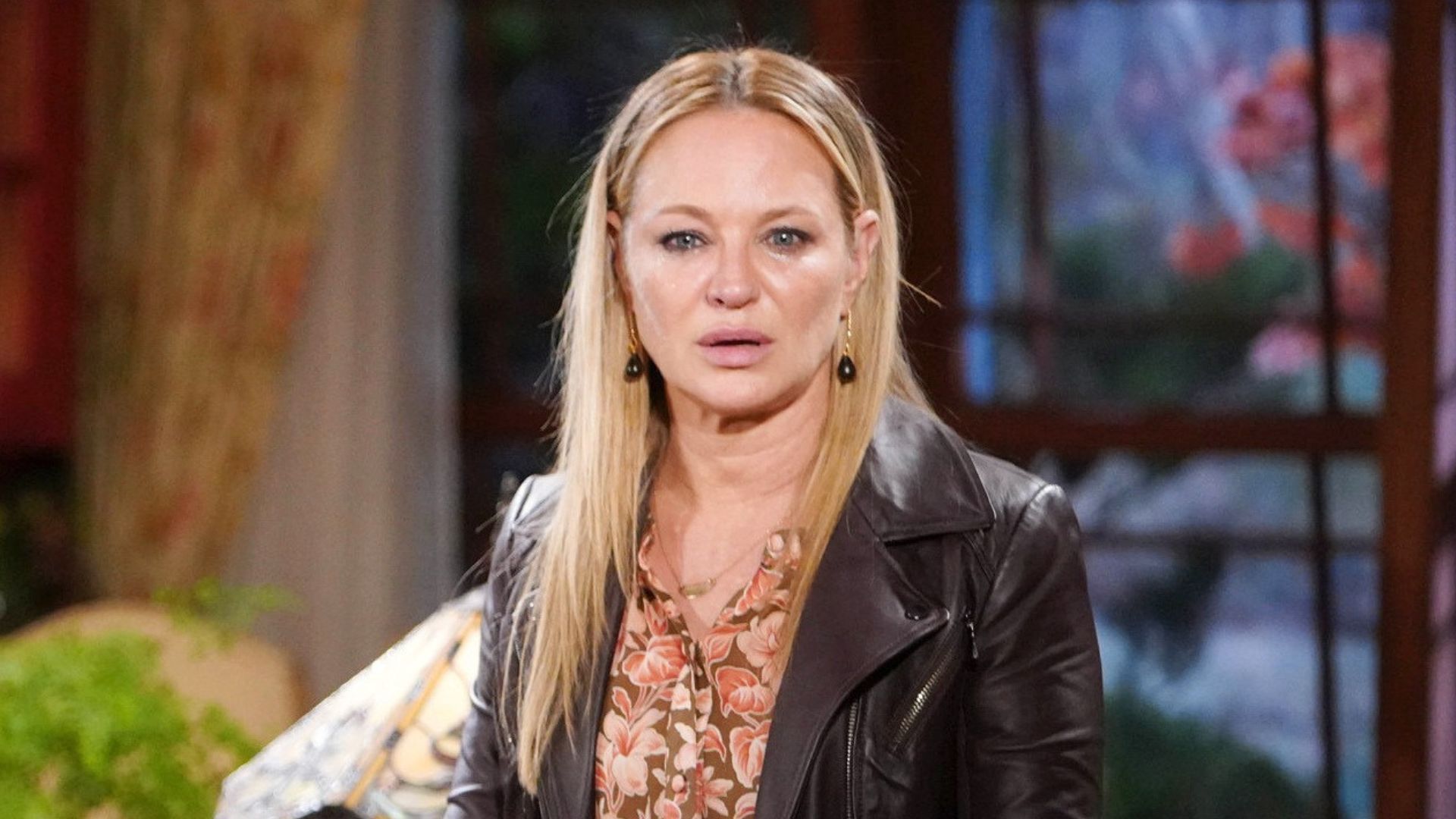 Sharon reels from the results of the toxicology test on The Young and the Restless | Image: JPI