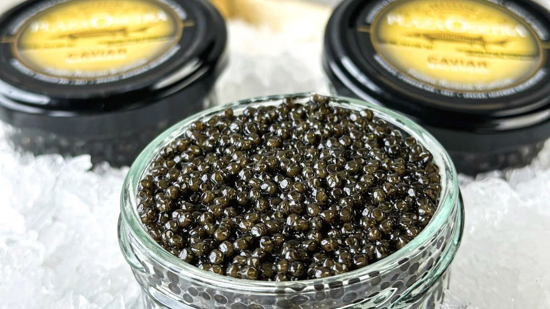 Plaza Osetra Farmed Bulgarian Sturgeon Caviar (Image via Costco)