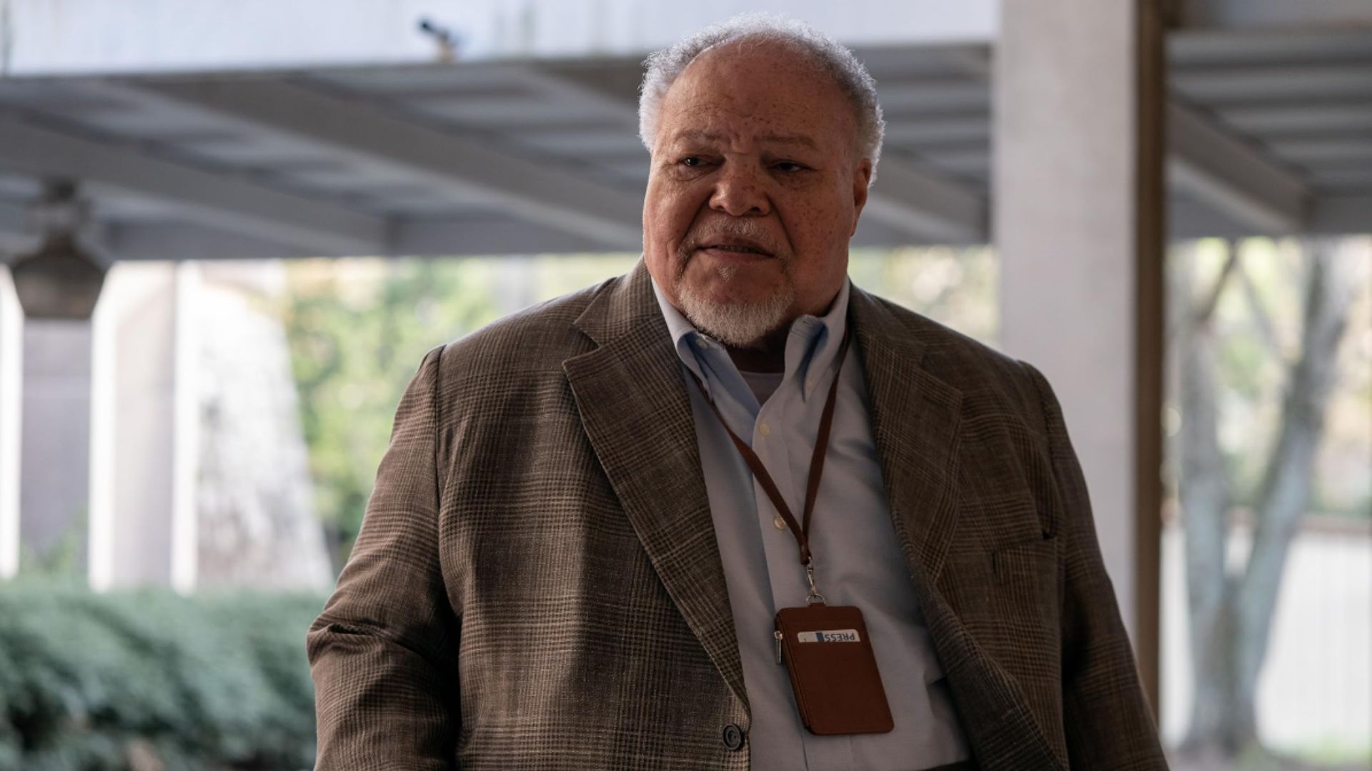 The Madness star Stephen McKinley Henderson in Civil War (Image via A24)