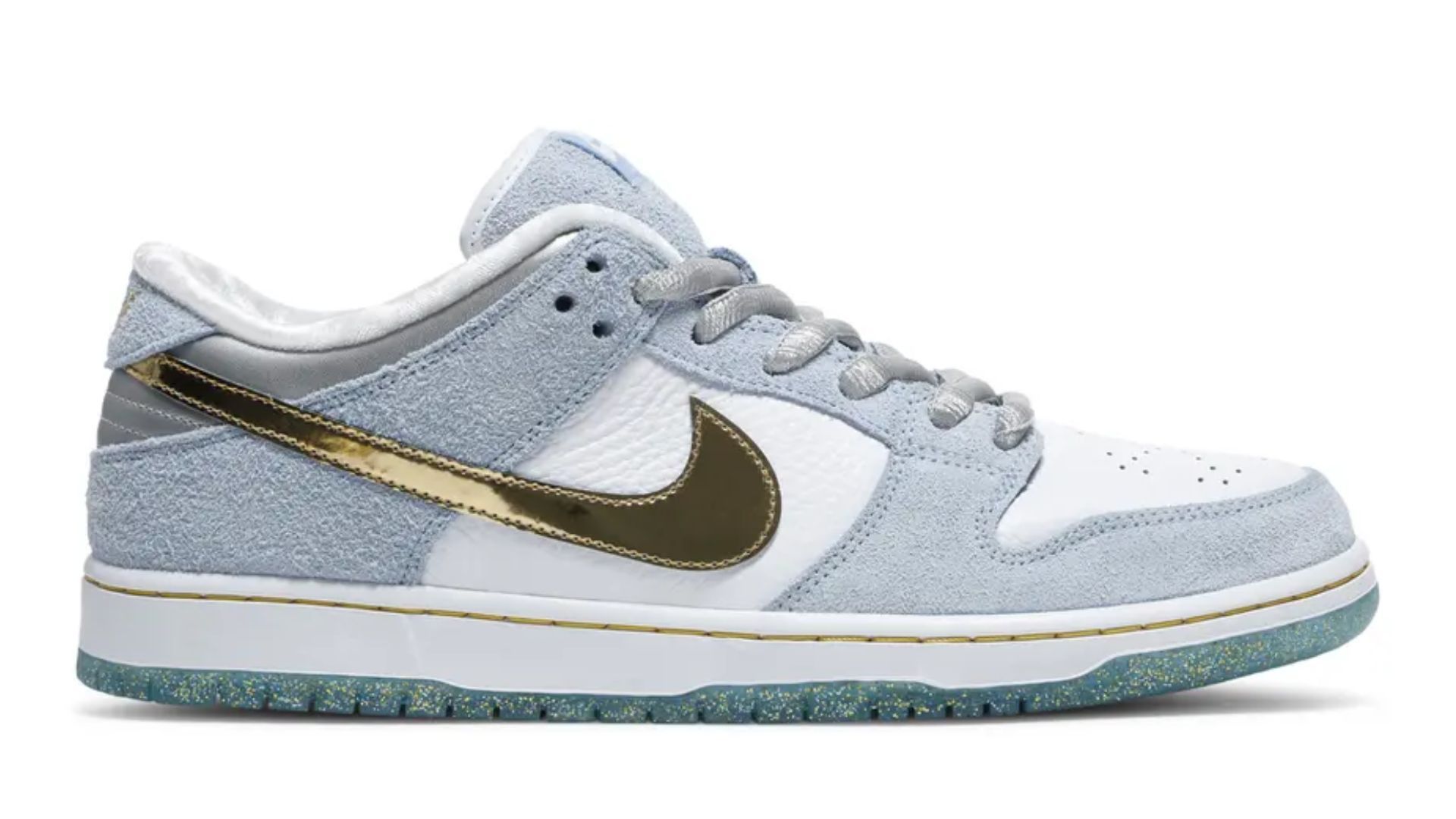 Nike Sean Cliver x Dunk Low SB &#039;Holiday Special&#039; (Image via Goat)