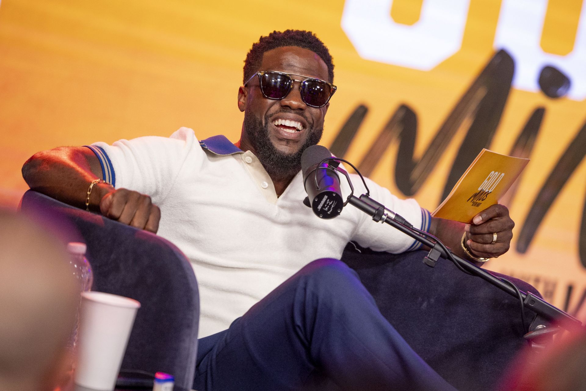 Live Taping Of SiriusXM&#039;s &quot;Gold Minds With Kevin Hart&quot; Featuring Jamie Lee Curtis - Source: Getty