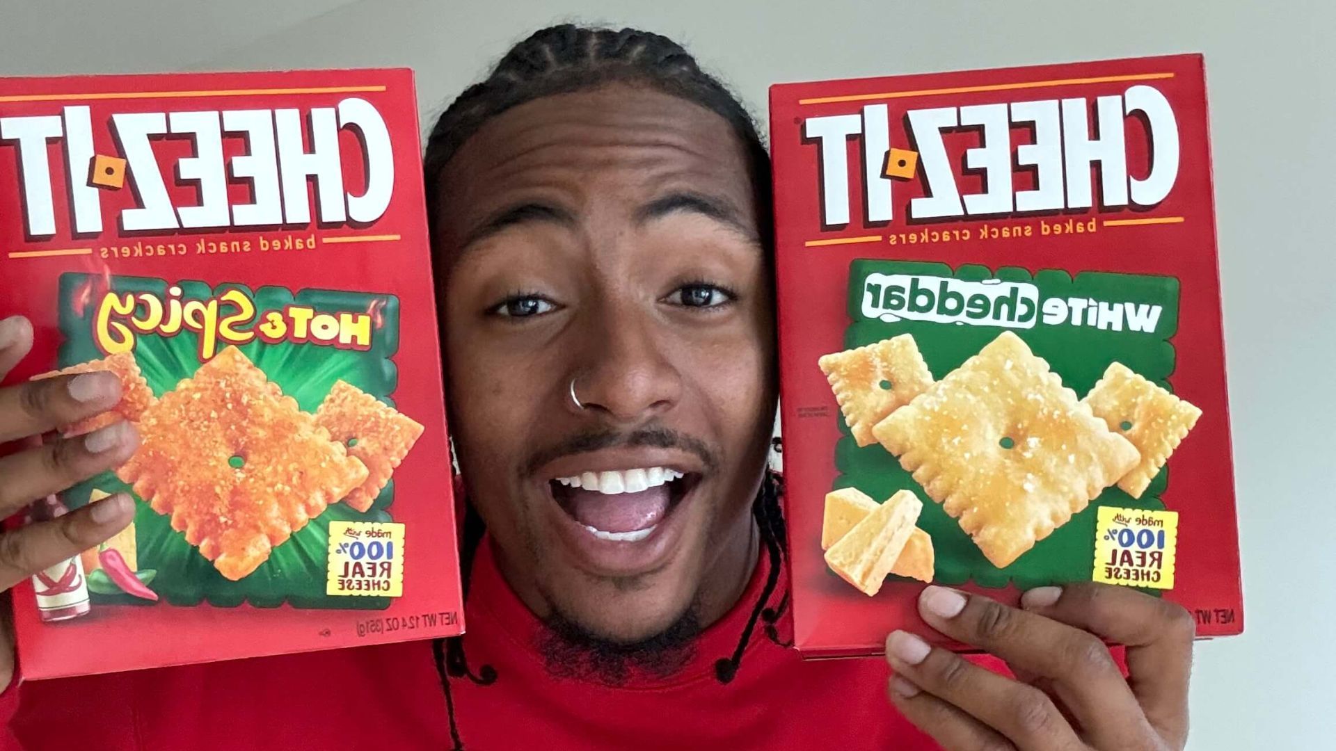 Cheez-It x Kordell Beckham collaboration (Image via Cheezit)