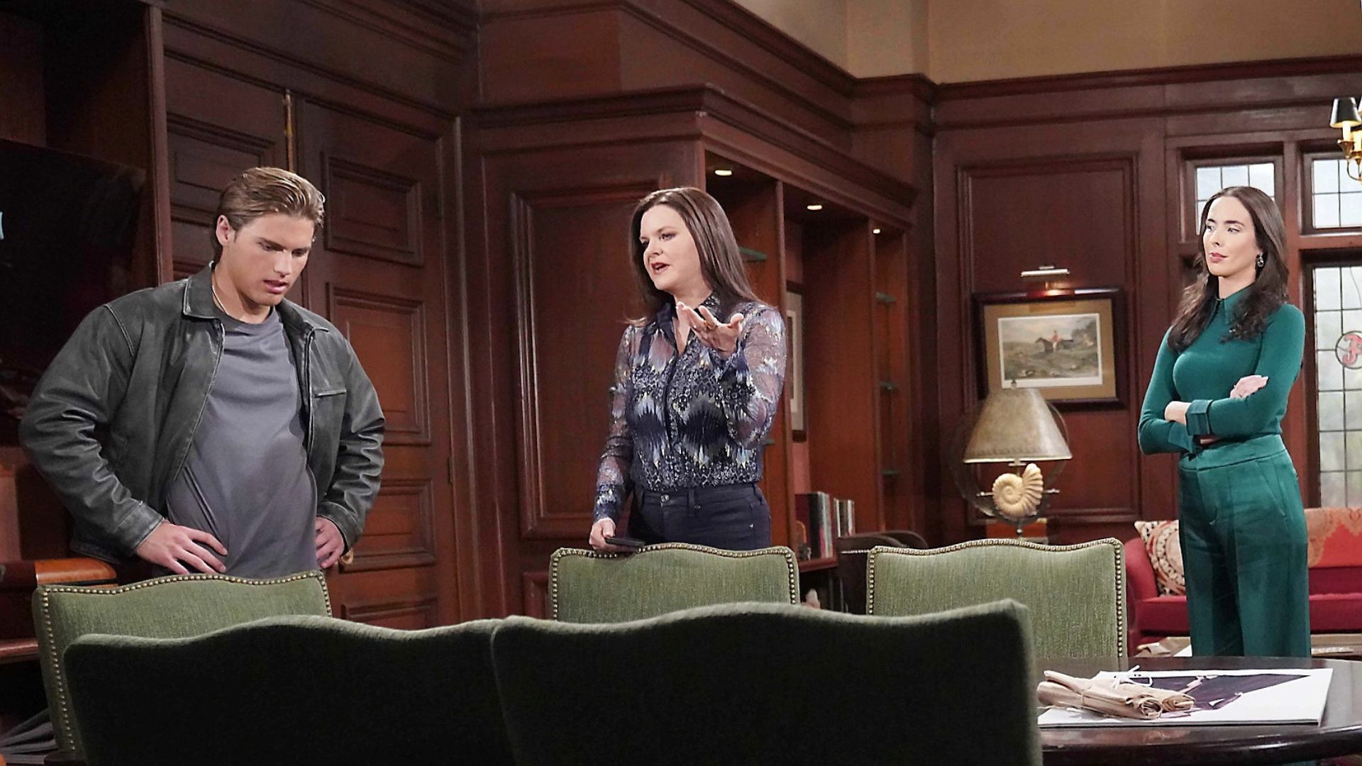 Will and Ivy demand answers from Katie on The Bold and the Beautiful | Image: JPI