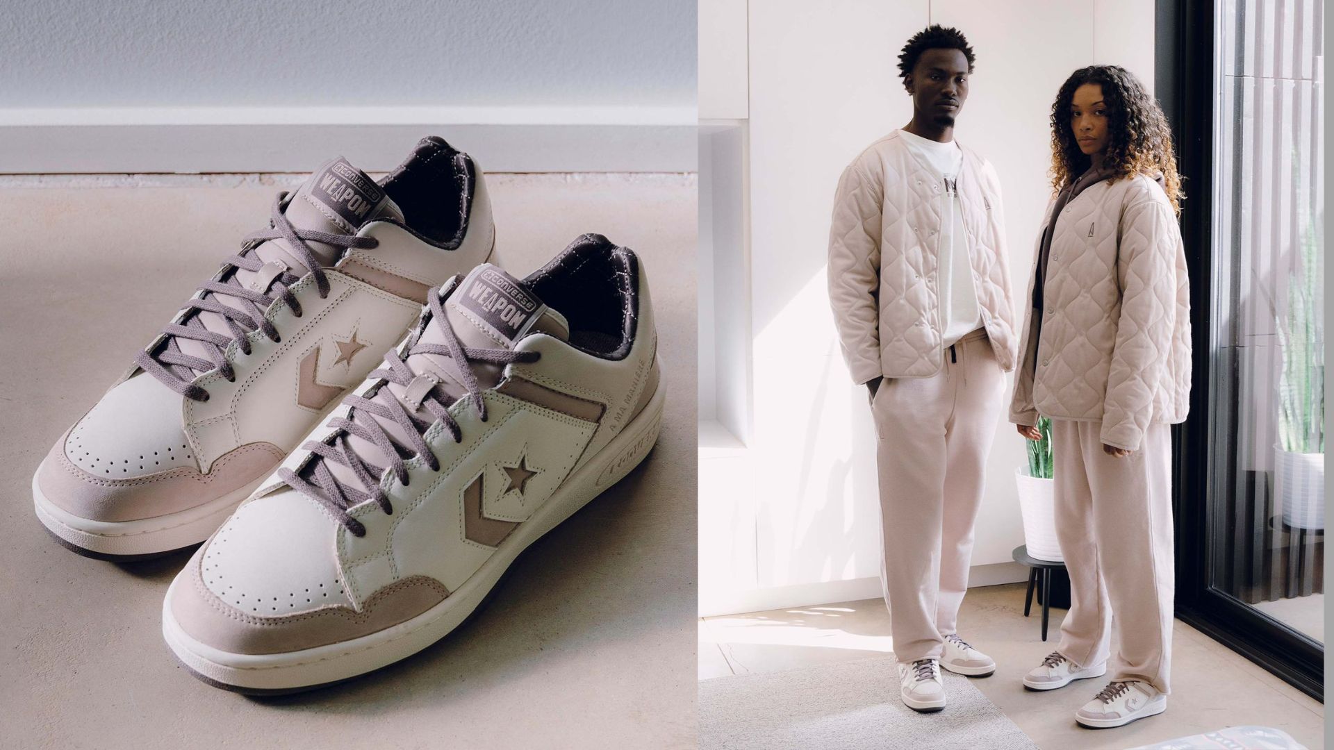 Converse x  A Ma Maniere Weapon sneakers and apparel collection