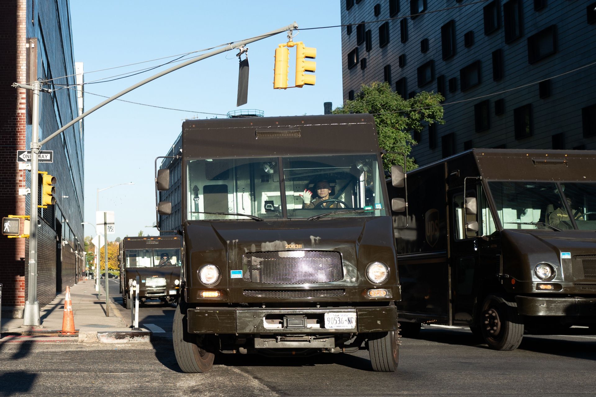 The holiday season is the busiest time of the year for services like the UPS (Image via Getty)