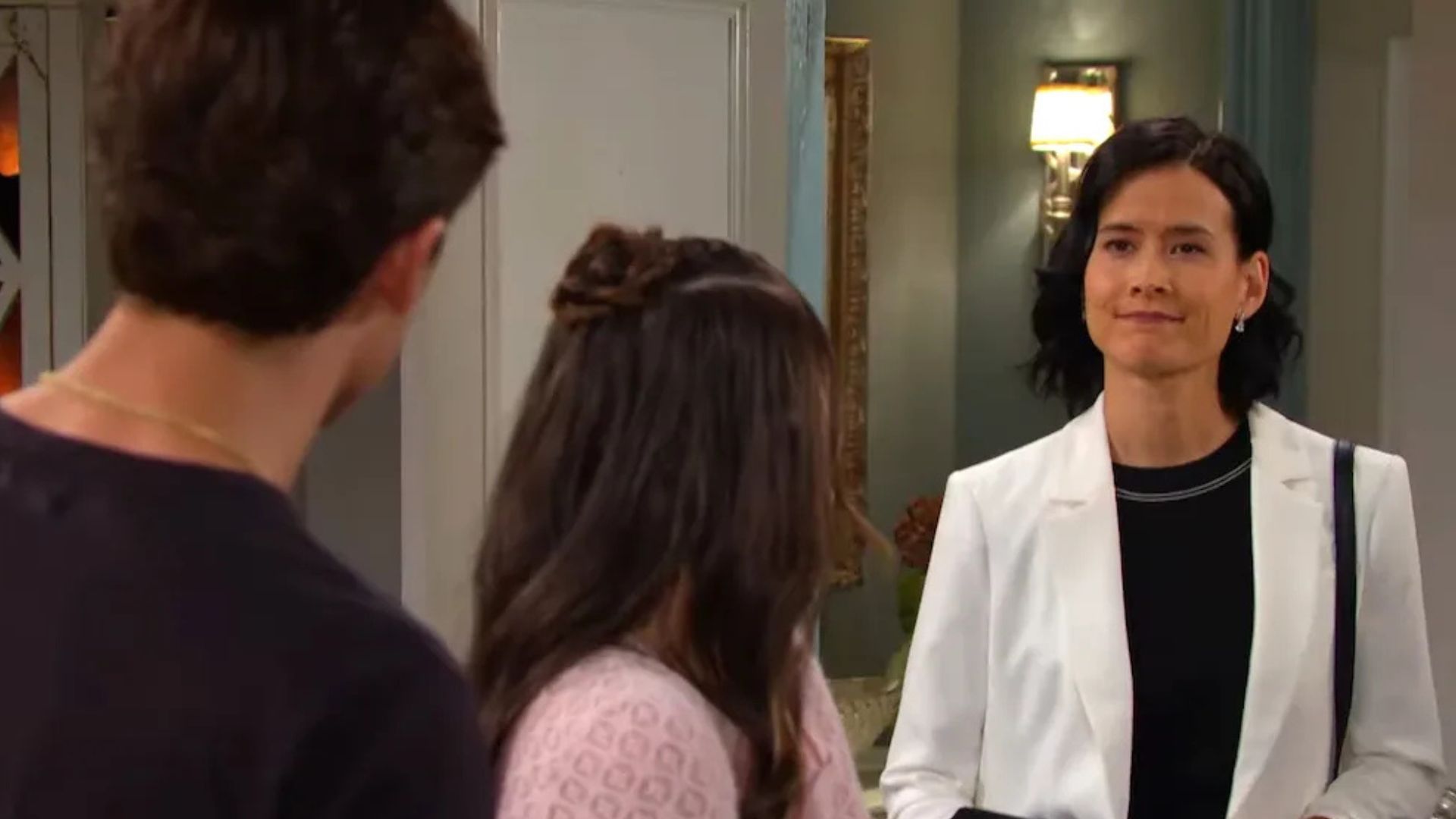 On Days of our lives, Amy Choi mandates that her pregnant daughter, Sophia, must marry Tate | Image: Peacock