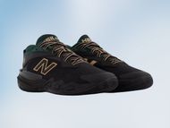 Aime Leon Dore x New Balance Hesi Low V2 (Black with Nightwatch Green and Dolce) (Image via New Balance)