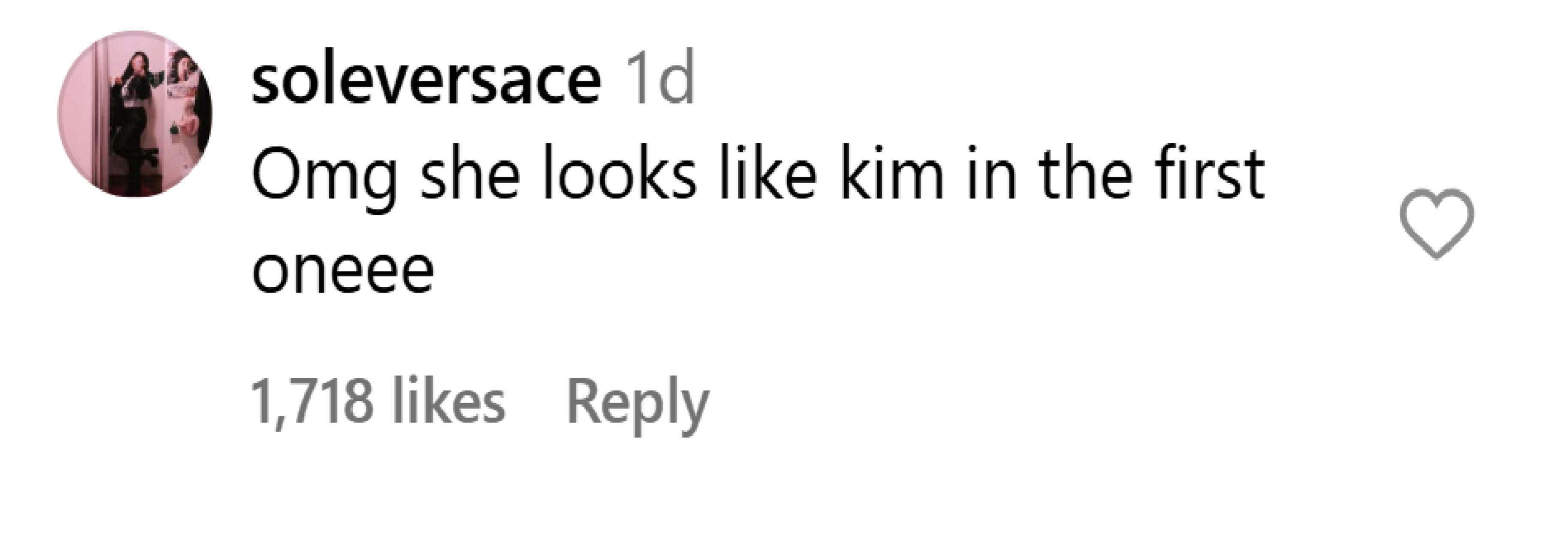 Users loved the Kris Jenner look (Image via Instagram)