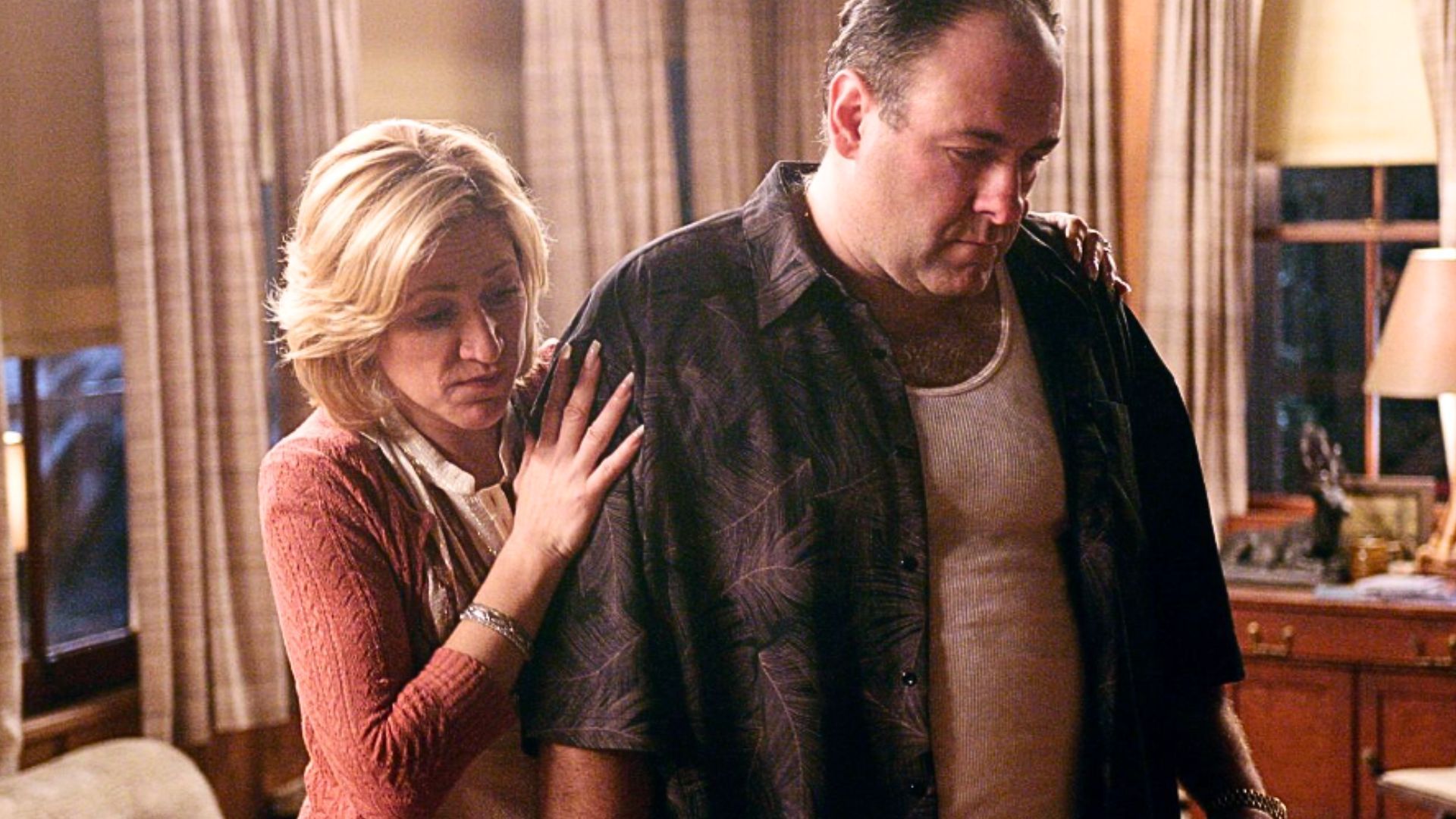 Tony and Carmela from The Sopranos | Source: Chase Films