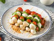 Mini Caprese Skewers (Image via iStock)