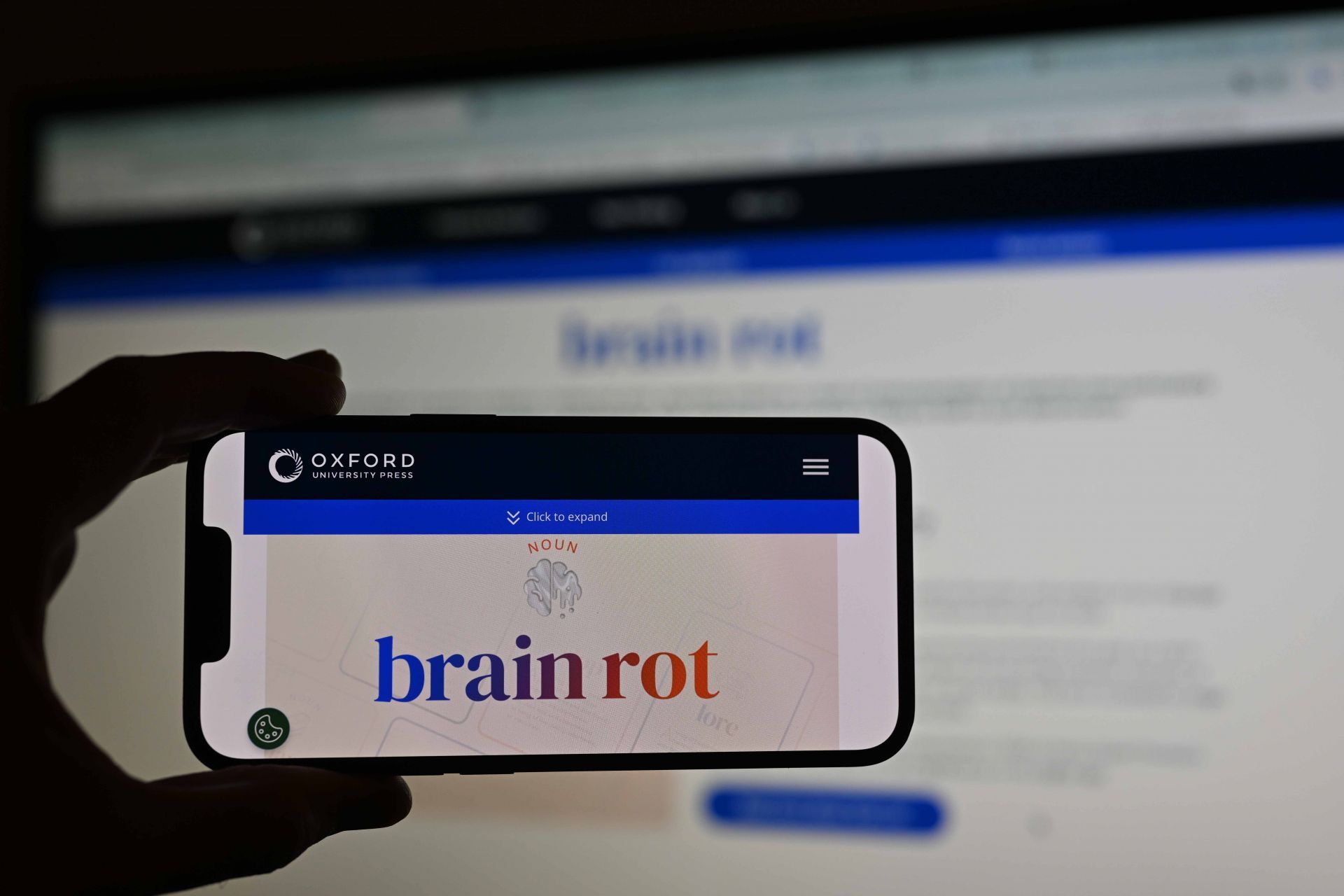 Oxford Dictionary named word of the year: &quot;brain rot&quot; - Source: Getty