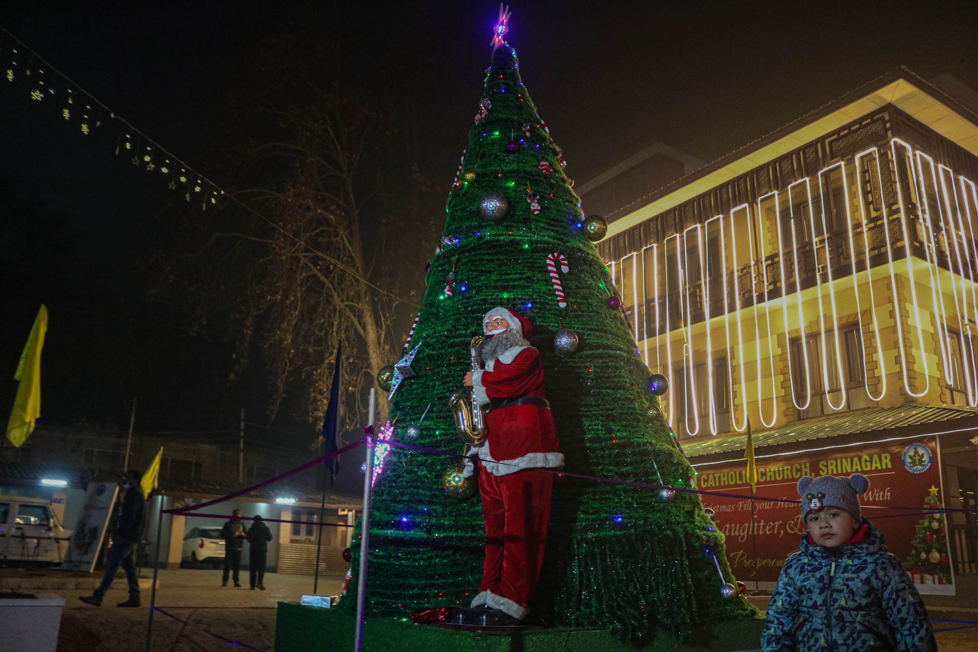 Christmas Eve In Kashmir - Source: Getty