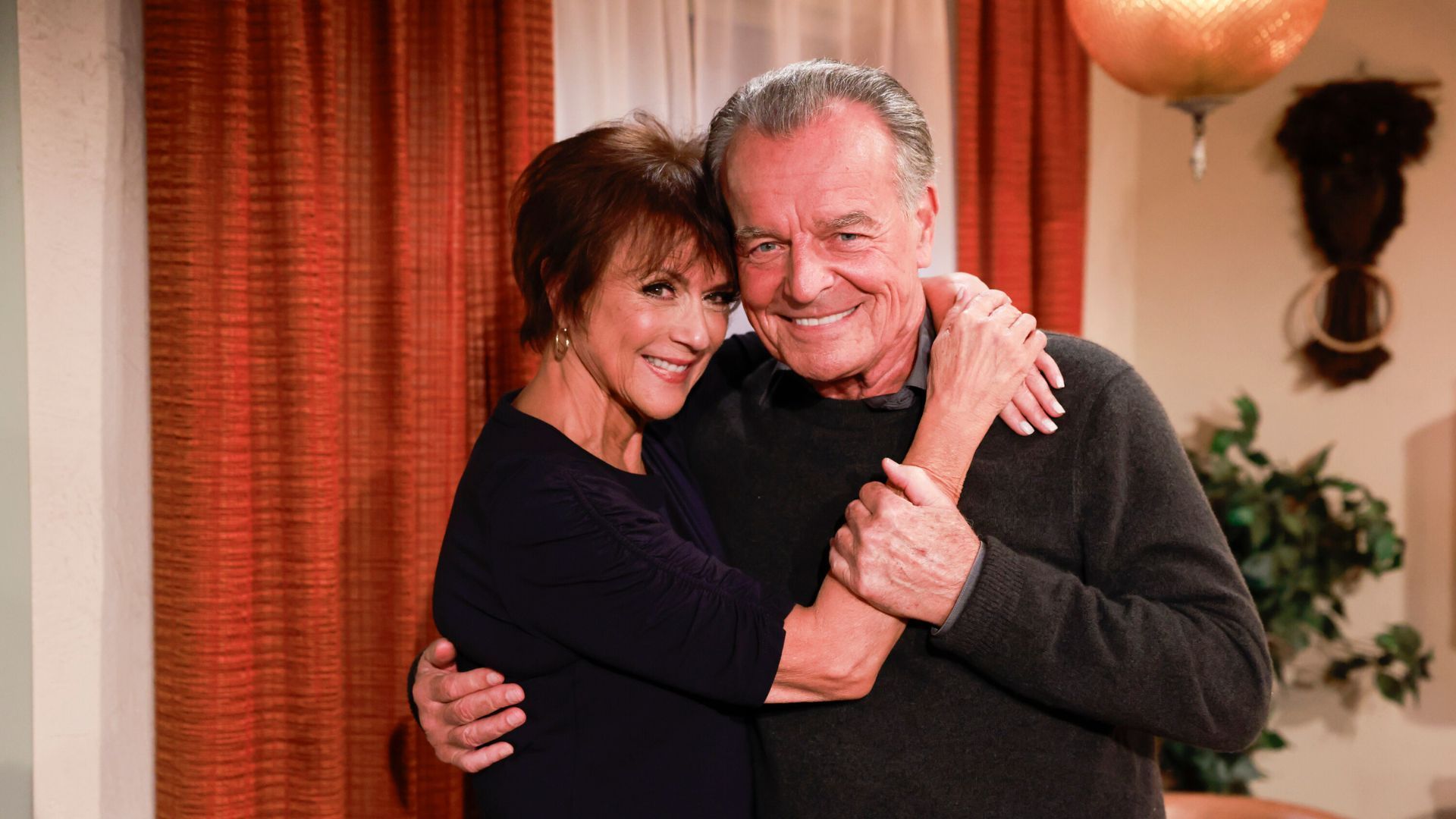 Ray Wise and Colleen Zenk on The Young and the Restless | Image: Paramount Press