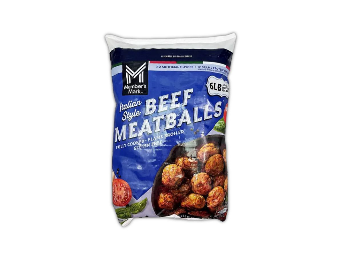 Member&#039;s Mark Italian Style Beef Meatball (Image via Sam&#039;s Club)