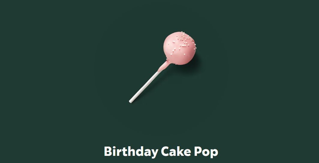 How many calories are there in a Starbucks Cake Pop?