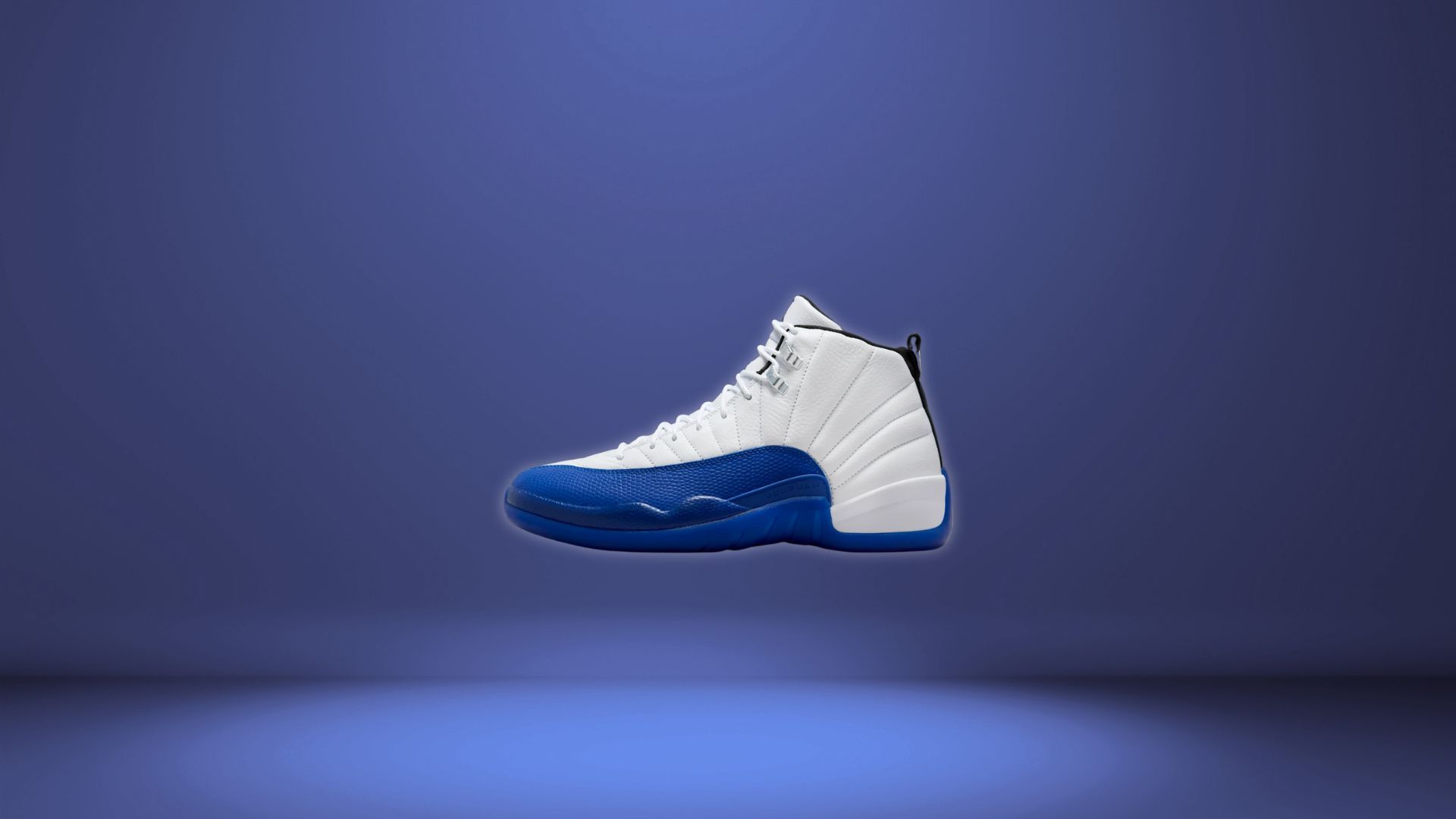 Air Jordan 12 &quot;White &amp; Game Royal&quot; (Image via Nike)