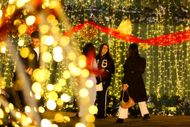 Erbil gears up for New Year with street decorations and lights - Source: Getty