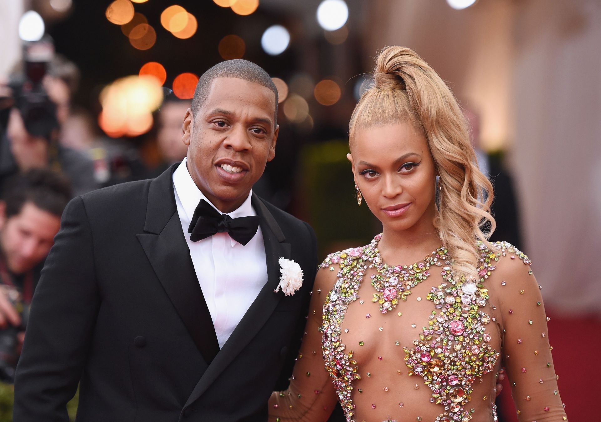 Jay-Z and Beyonc&eacute; (Photo by Mike Coppola/Getty Images)