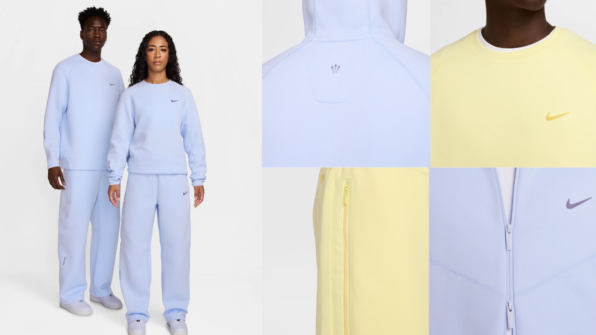 NOCTA x Nike Thermal Fleece apparel collection (Image via Nike)