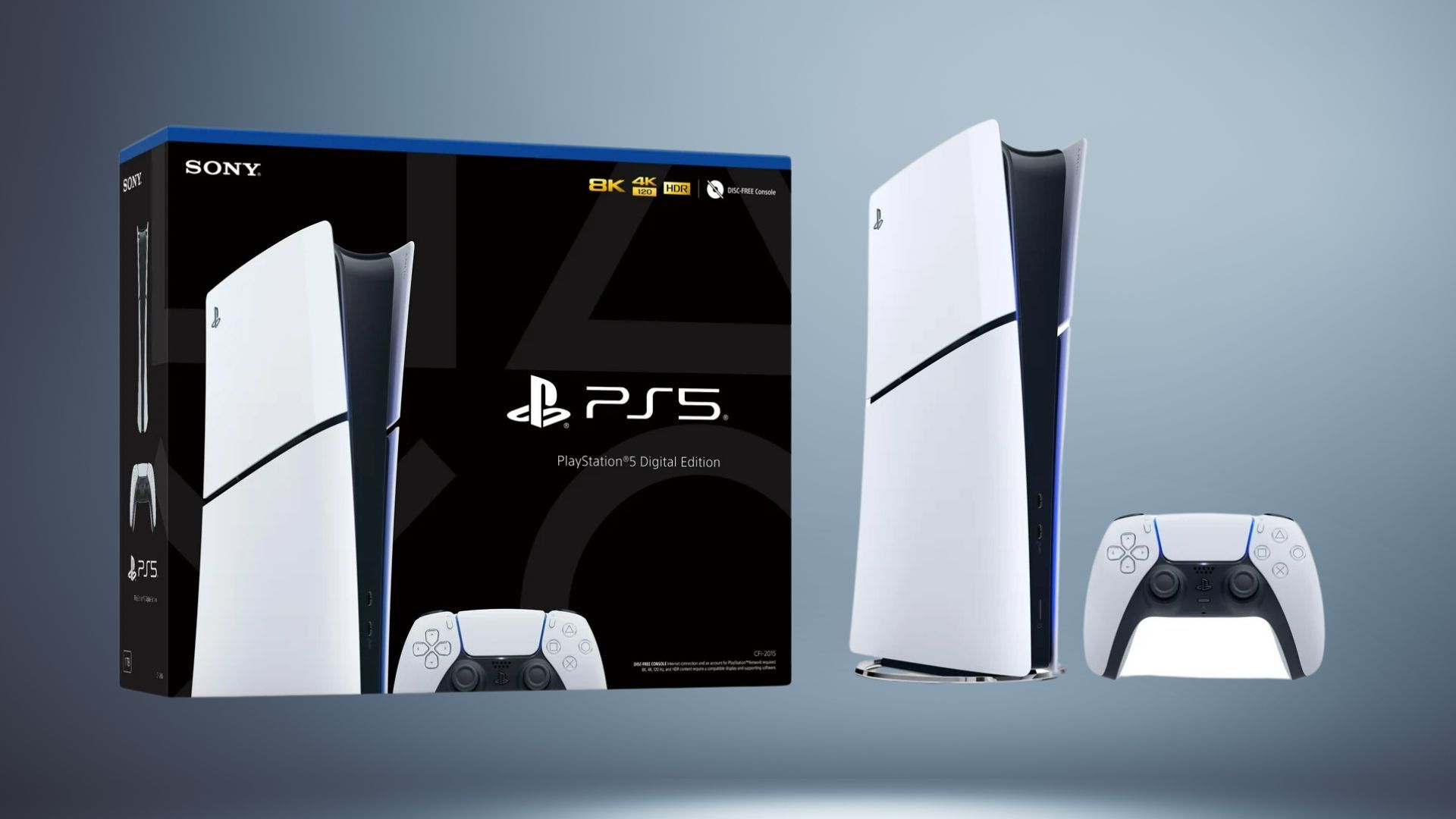 PlayStation 5 Digital Console Slim (Image via Walmart)