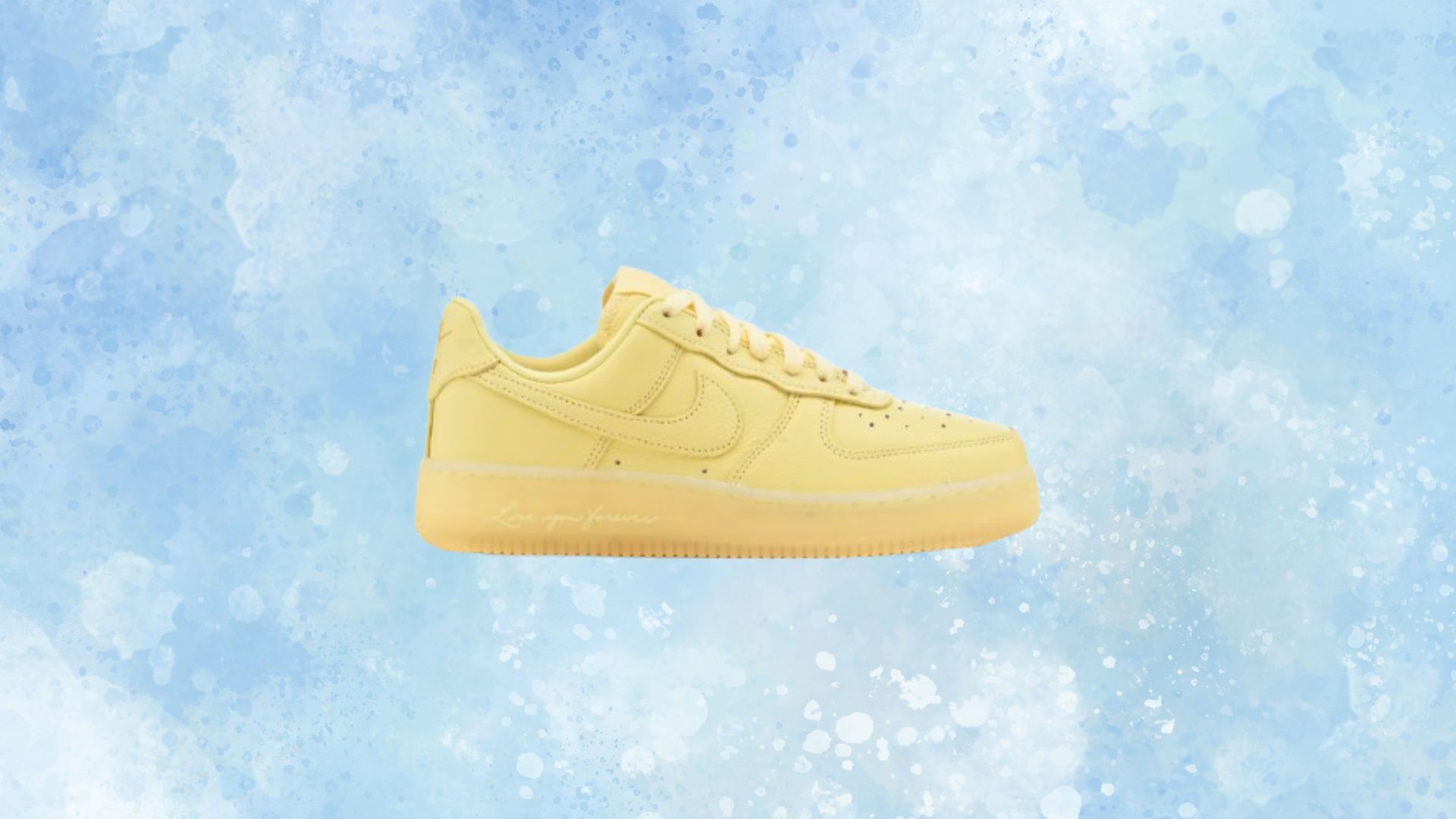 The Drake x NOCTA x Nike Air Force 1 Low Citrus Tint is scheduled for launch on December 11, 2024(Image via Nike)