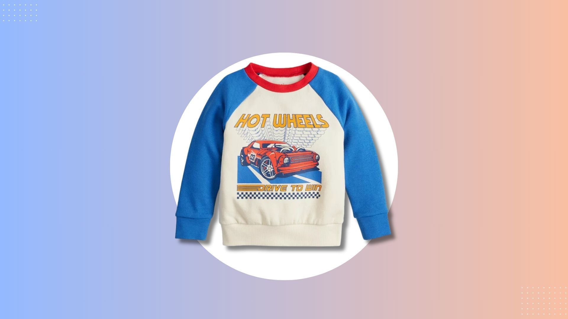 Jumping Beans Hot Wheels Graphic Sweatshirt (Image via Kohl&#039;s)